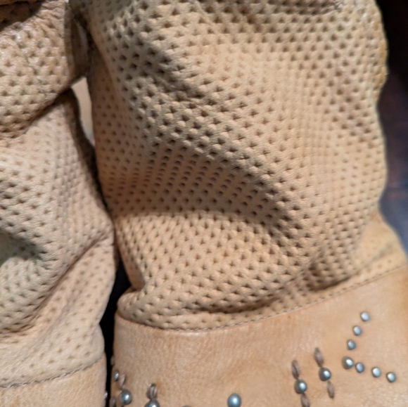 Miz Mooz Fifi Women's Tan Leather Sandals 40 - Picture 9 of 14